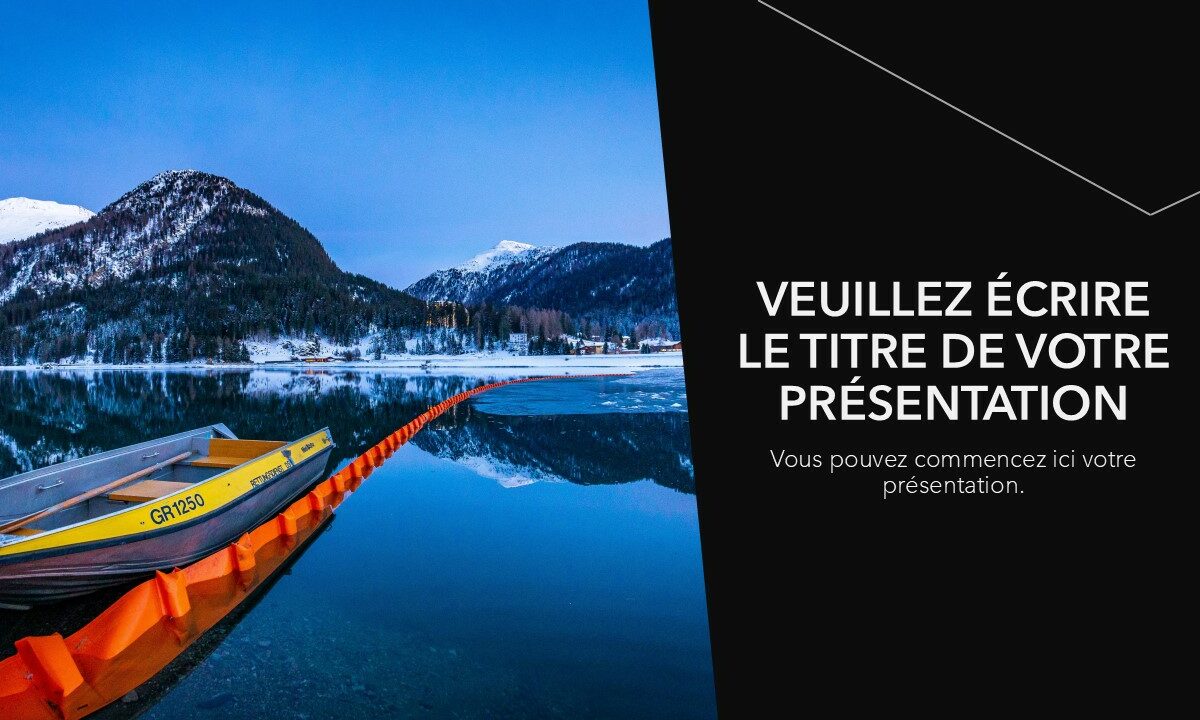 Template "Présentation Pro"
